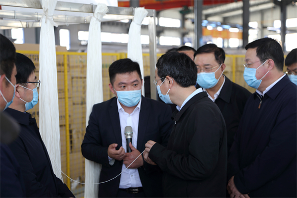 2020年4月14日辽宁省副省长张立林莅临辽宁捕鱼大作战最新兑换码大全
环保产业园